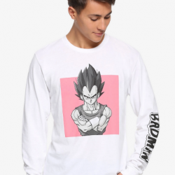 dragon ball z vegeta badman t-shirt